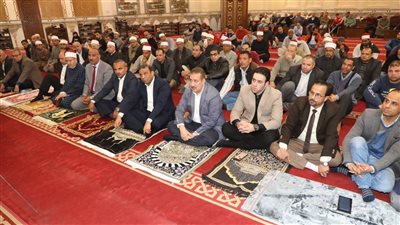 محافظ المنوفية يشهد الاحتفال بليلة النصف من شعبان