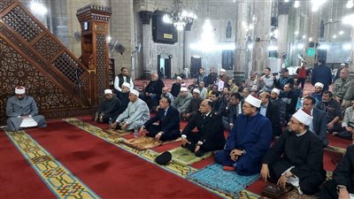 قيادات الإسكندرية يحتفلون بالنصف من شعبان 