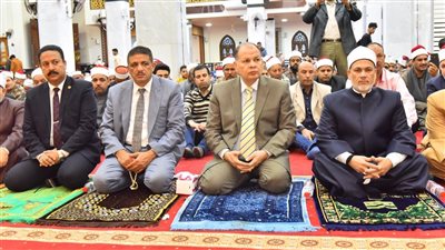 محافظ أسيوط يشهد الاحتفال بليلة النصف من شعبان بمسجد البقلي 