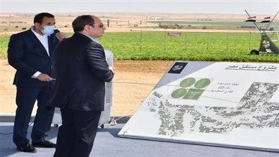 الدلتا الجديدة، السيسي يقود جهود إقامة مجتمعات عمرانية وزراعية وصناعية (صور)