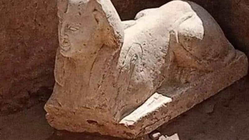 اكتشاف تمثال أبو