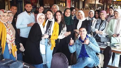 طلاب آداب القناة يشاركون في الاحتفال باليوم العالمي للفرانكوفونية