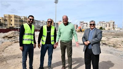 بدء أعمال إنشاء ستاد النادي المصري الجديد