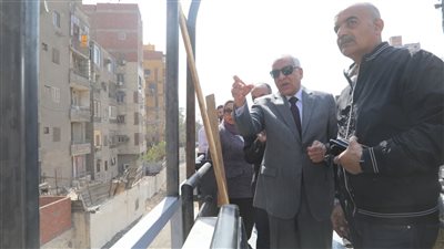 محافظ الجيزة يتابع مواقف شارع السودان وأسفل محور الفريق كمال عامر (صور)