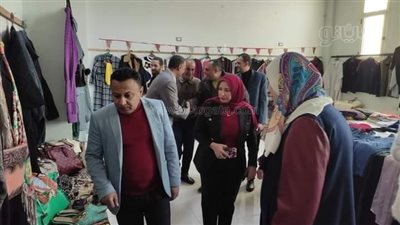 كلية علوم ذوي الاحتياجات تفتتح معرض الملابس السنوي بجامعة بني سويف