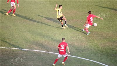 الأهلي يتقدم على المقاولون 2-1 في الشوط الأول بالدوري الممتاز (صور)