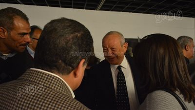 وزيرة الثقافة تفتتح معرض أعمال جوائز فاروق حسني بحضور نجيب ساويرس (صور)