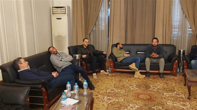 اعتصام فى مقر الوفد،