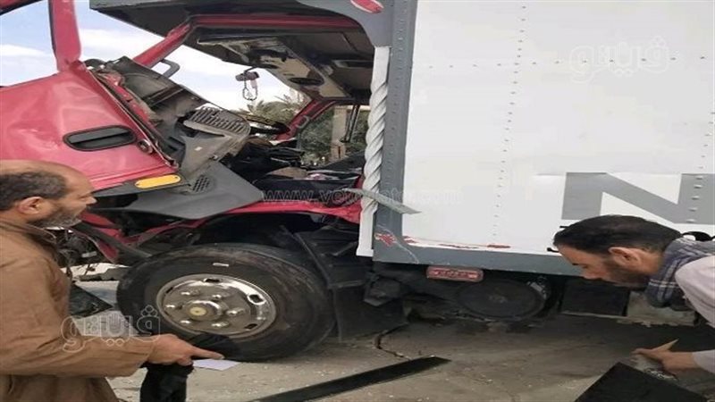 إصابة شخص فى حادث