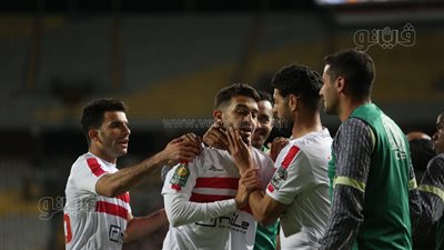 سيف جعفر يسجل هدف الزمالك الأول في مرمى الترجي ( صور)
