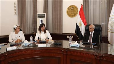 وزير التعليم يبحث مع وفد التنسيقية بروتوكول تعاون مع مؤسسة فاهم للدعم النفسي