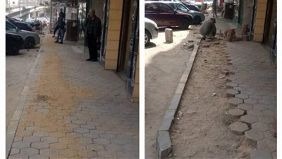 تأهيل الطرق وتطوير حديقة ابن خلدون واستراحات بمحيط معهد القلب في العجوزة(صور)