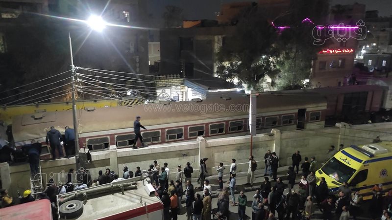 حادث قطار قليوب