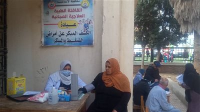 الكشف على 1865 حالة ضمن قافلة طبية بالإسماعيلية 