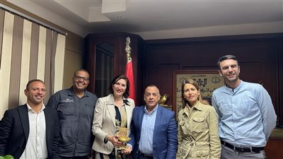 الأمين العام للمجلس الأعلى للآثار يستقبل رئيس المجلس التنفيذي لليونسكو 