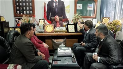 وكيل وزارة الشباب والرياضة تستقبل وفدا من المنظمة المصرية الدولية لحقوق الإنسان بالدقهلية