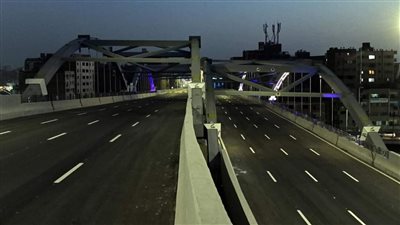 اليوم تشغيل محور الفريق كمال عامر، يقطع 12 كم من المنيب إلى إمبابة، و5 شركات مقاولات وطنية شاركت فى تنفيذه (فيديو)