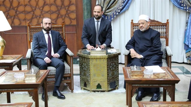لقاء شيخ الأزهر مع