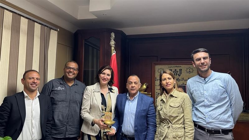 استقبال المدير التنفيذي