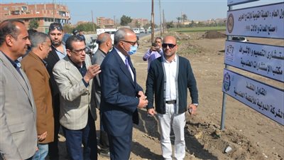 محافظ القليوبية يتابع أعمال إنشاء المحطة الوسيطة بالقناطر بتكلفة 40 مليون جنيه