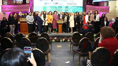 البورصة المصرية تحتفل باليوم العالمي للمرأة في حضور سفير السويد