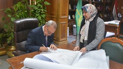 محافظ القليوبية يعتمد المخطط التفصيلي لـ 13 حوضا بقليوب 