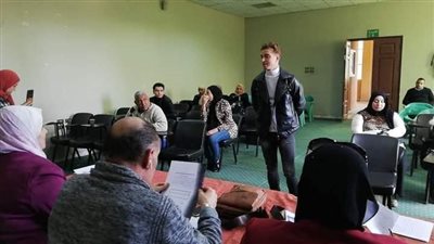 وكيلا الشباب بالدقهلية يستقبلان الجهاز الفني لفريق كرة القدم بنادى بني عبيد