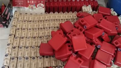 ضبط مصنع غير مرخص لتعبئة الكاتشب ومشتقاته في الغربية