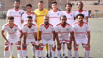 الفريق أحرز 102 هدف في 18 مباراة، أحمد جعفر يقود دياموند للفوز على المطابع الأميرية 11- 0 في ختام الدوري (صور)
