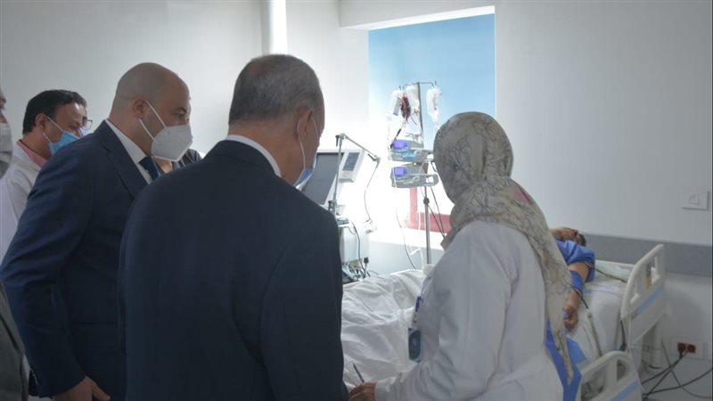 محافظ القليوبية خلال