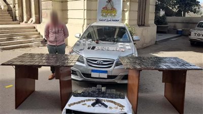 ضبط عنصر إجرامي يدير بؤرة إجرامية للإتجار في المخدرات بالدقهلية 