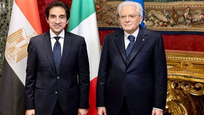  بسام راضي: تلقيت توجيهات مباشرة من الرئيس السيسي بتطوير العلاقات المصرية الإيطالية.. مصر تتطلع إلى زيادة حجم الزخم المتبادل.. وملف الطاقة من أهم مسارات الشراكة