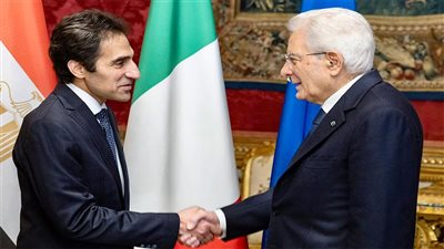 بسام راضي يقدم أوراق اعتماده كسفير فوق العادة لمصر لدى الحكومة الإيطالية.. ويؤكد: تلقيت توجيهات مباشرة من السيسي بتطوير العلاقات المصرية الإيطالية (صور)