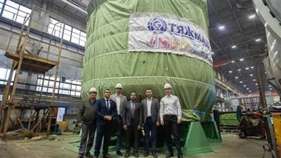 روسيا ترسل قطع الأمان لمفاعل الضبعة النووي (صور)