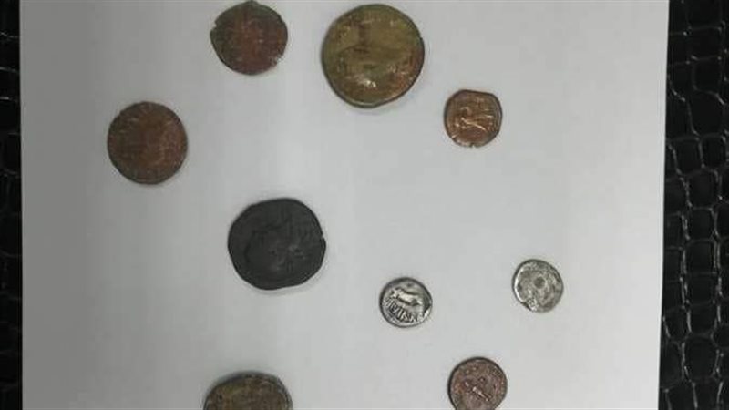 المضبوطات بحوزة رجال