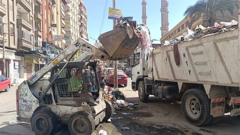 حملات نظافة بشوارع