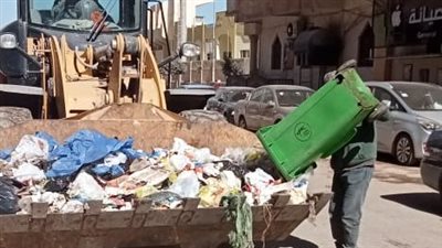 رفع 450 طن قمامة و50 طن أتربة من شوارع المنصورة