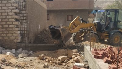 إزالات فورية لحالات تعدي على الأراضي الزراعية في أسيوط وأبوتيج 