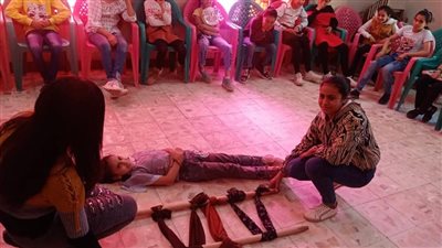 دورة تدريبية للإسعافات الأولية بمركز شباب الكشح فى سوهاج