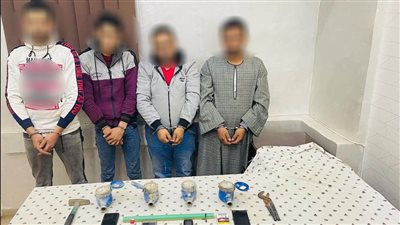 ضبط تشكيل عصابي لسرقة عدادات المياه بالشيخ زايد