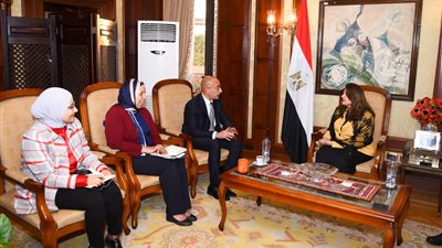 وزيرة الهجرة تستقبل مستثمرا مصريا بارزا بالولايات المتحدة الأمريكية