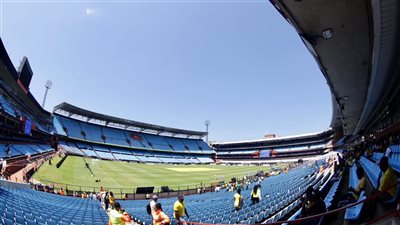 شاهد الأجواء بإستاد لوفتس قبل مباراة الأهلي وصن داونز بدوري أبطال أفريقيا 