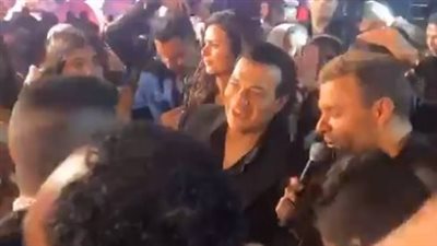 رامي صبري وإيهاب توفيق والبحراوي يشعلان حفل زفاف حسن شاكوش (صور)