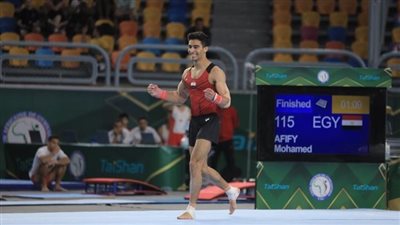 الجمباز، محمد عفيفي يحصل على المركز الرابع في كأس العالم