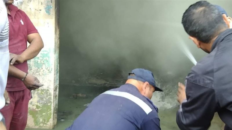 السيطرة على حريق
