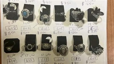 إحباط محاولتي تهريب سبائك ومشغولات مرصعة بالألماس في مطار القاهرة