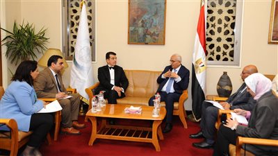 وزير التعليم ومدير عام الإيسيسكو يبحثان سبل تعزيز التعاون بمجال تطوير قدرات المعلمين