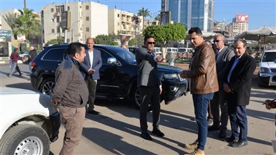 جولة محافظ الدقهلية بشوارع وحدائق المنصورة (صور) 