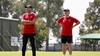 الأهلي يبدأ الاستعداد لمباراة القطن الكاميروني (صور) 