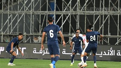 الدوري المصري، إنبي يتقدم على الزمالك بهدف في الشوط الأول (صور)
